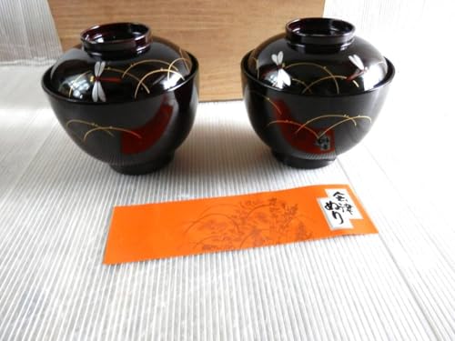 津軽塗 漆器 椀 2個セット 津軽塗 漆器 椀2個 箸2膳セット